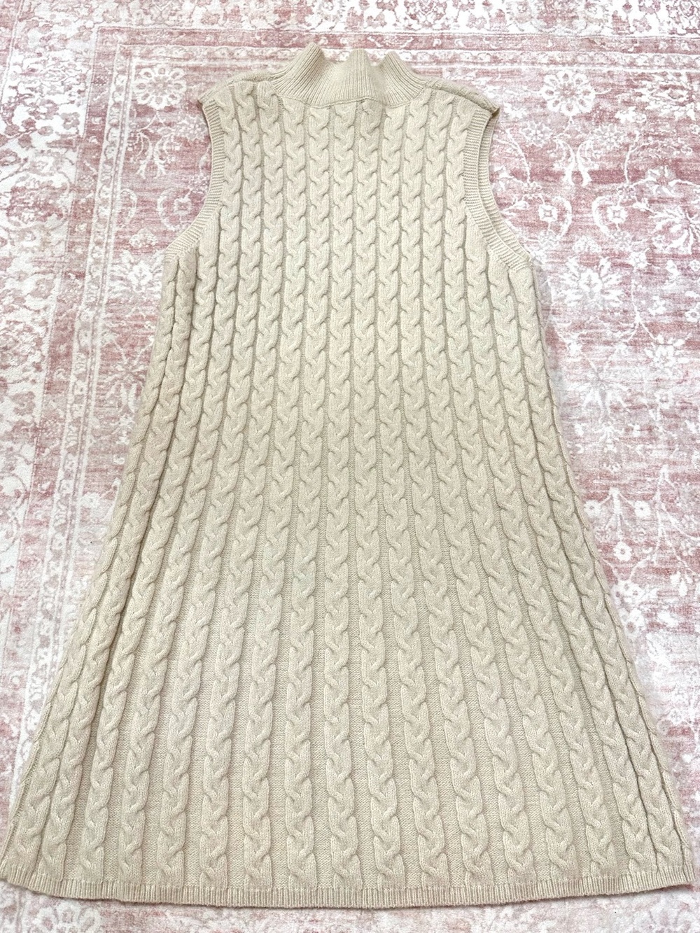VICI 🤍 Cable Knit Sweater Dress - Picture 3 of 7